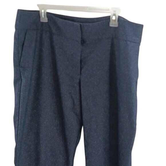 Talbots Dress Pants Womens Size 16 Blue Trousers Straight Leg Classic - Picture 3 of 6